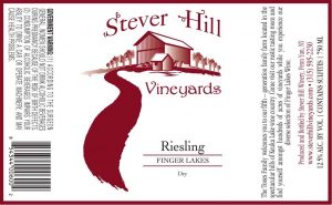 stever hill riesling dry label
